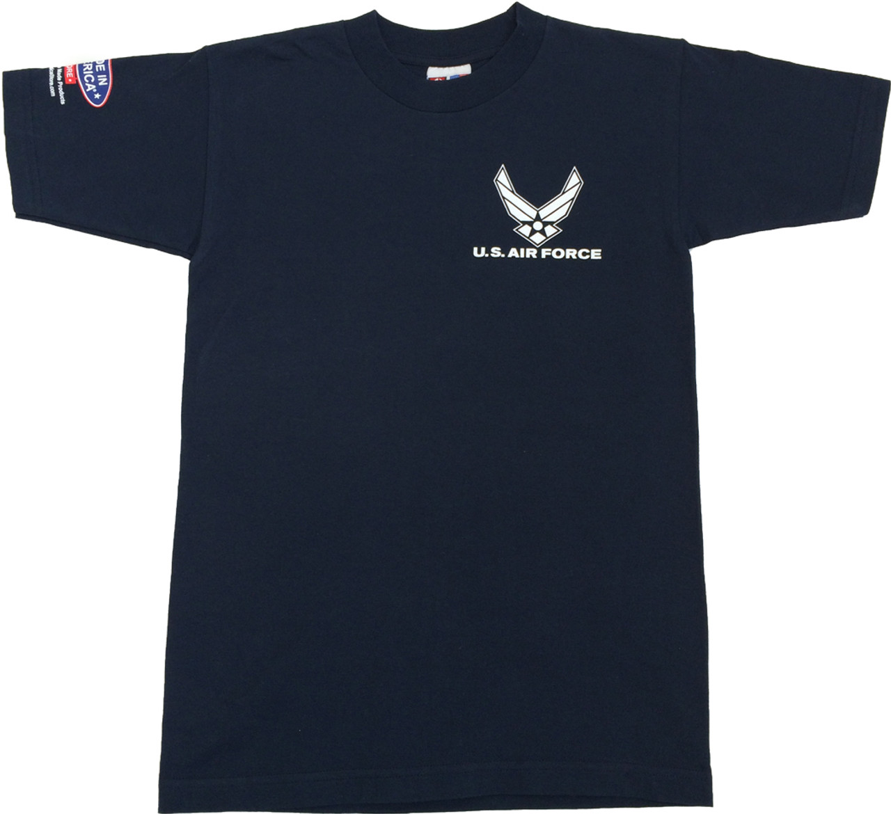 Made In America Store U S Air Force Military Logo T Shirt