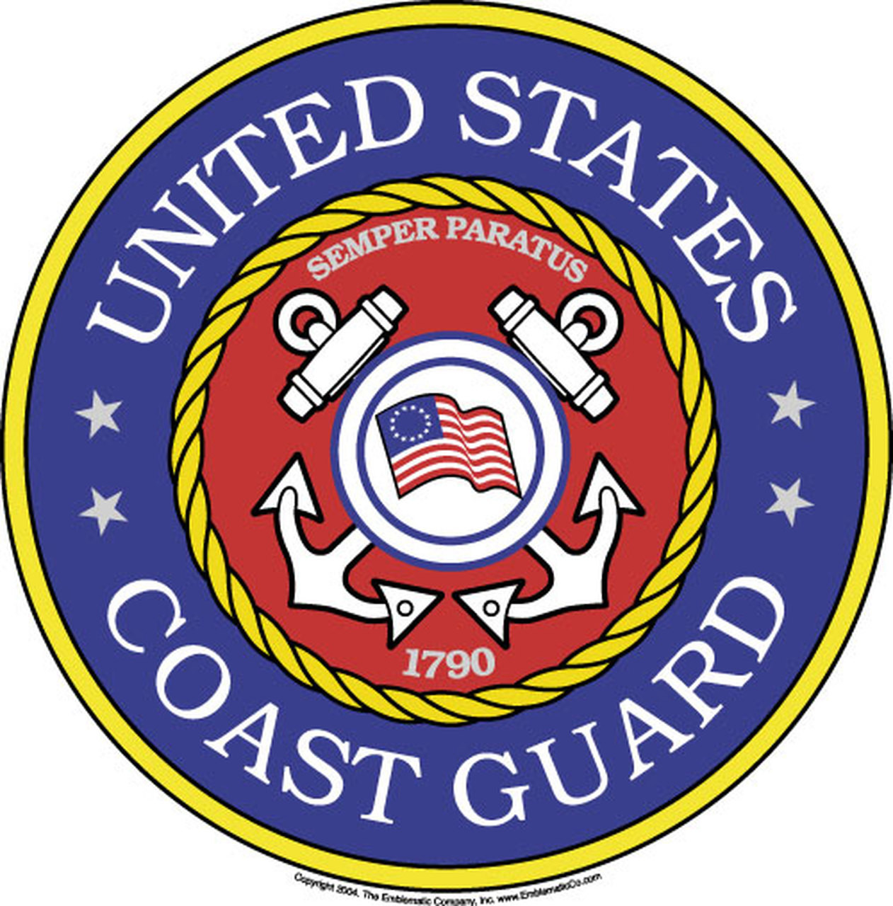 Free Printable Coast Guard Emblem