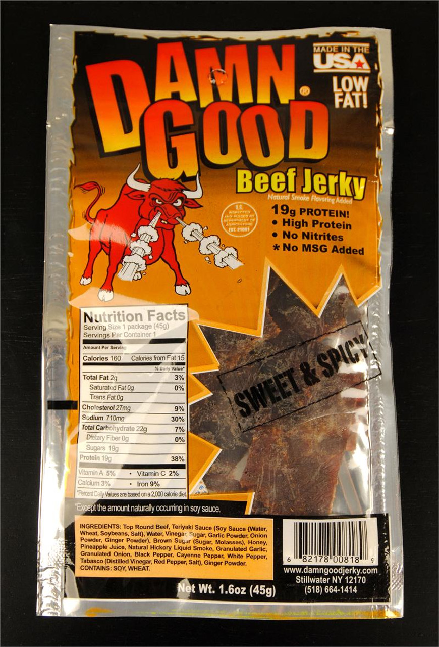 The BEST Sweet & Spicy Beef Jerky 