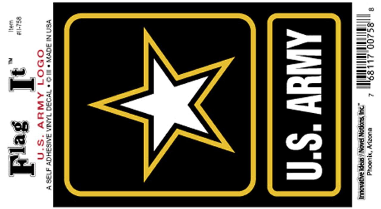 NEW U.S. Army Vinyl Decal Glossy Sticker Go Army Patch Detail USA Military  - Luxury Innovation Summit, Geneva