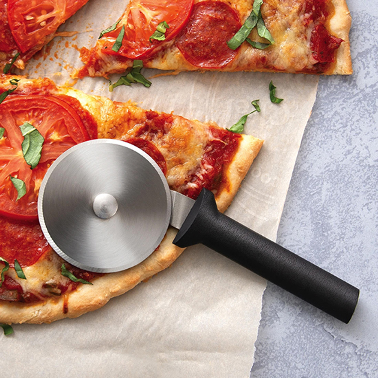 Pizza Stainless Steel Knife Pasta Cutter Round Lace Pizza Wheel