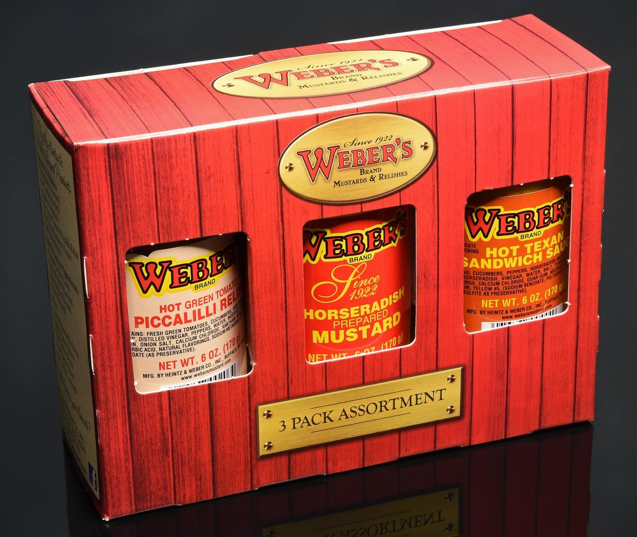 Weber's Sauce Hot Texan - 16 oz