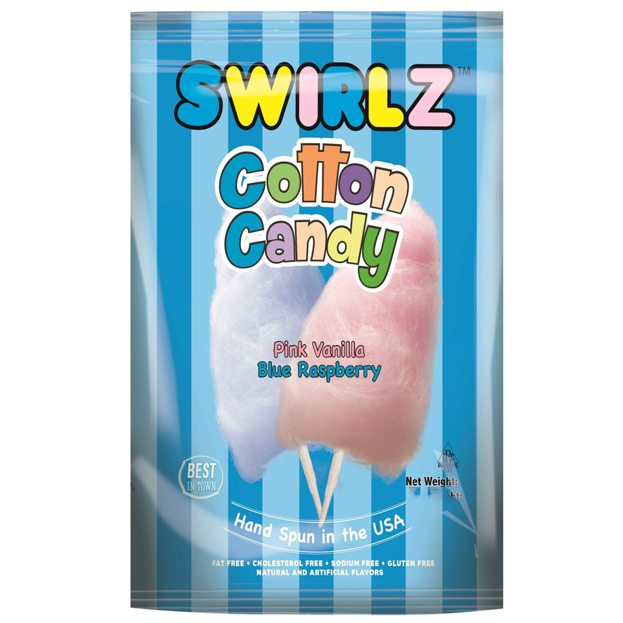 Hawaiian Punch Cotton Candy 3.1 oz Bag