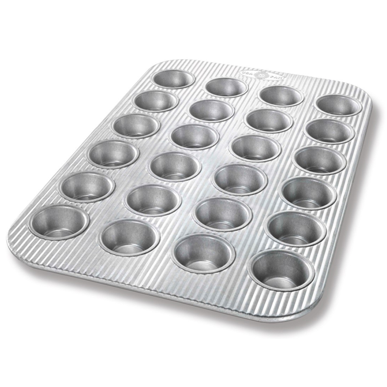 Non Stick Silicone Mini Muffin & Cupcake Baking Pan 24 Cup , BPA