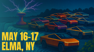 Tesla Light Show & Cybertruck Rally
