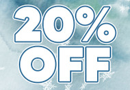 20% Off Winter Blowout Sale! 20% Off Winter Blowout Sale!