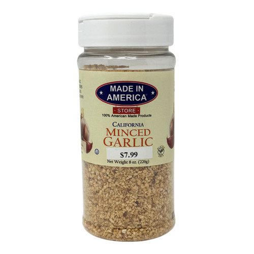 Made In America Store® Minced Garlic, 8 oz.  Made In America Store® Minced Garlic, 8 oz.
