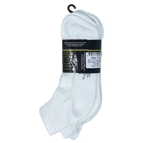 DuraBilt Quarter Sport Sock, 3 Pack