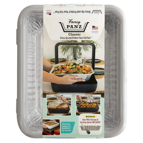 White Classic Fancy Panz 2 in 1 Casserole Carrier