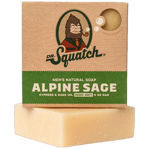  Dr. Squatch Men's Natural Soap and Hair Care - Snowy