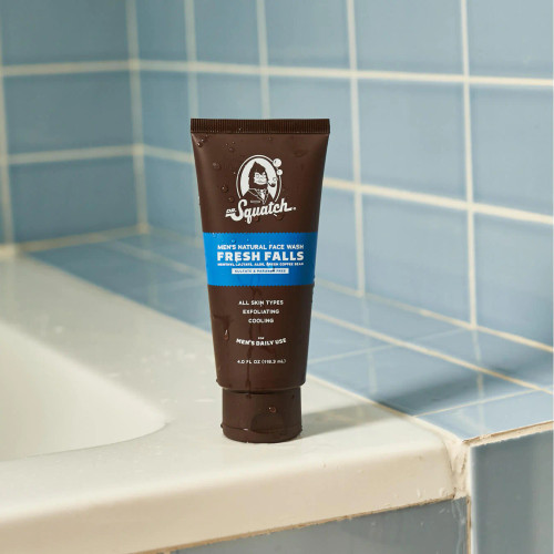 Check out our new Dr. Squatch Face Wash, so you can clean your