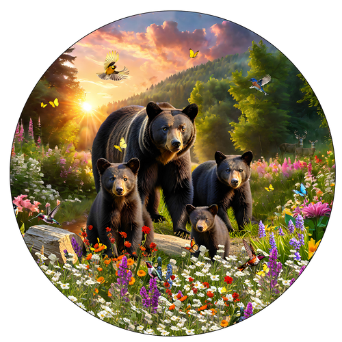 Family Walk Puzzle (500 Pcs.) Family Walk Puzzle (500 Pcs.)