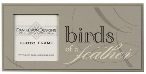 Birds of a Feather Picture Frame (8.5"x4.25") Birds of a Feather Picture Frame (8.5"x4.25")