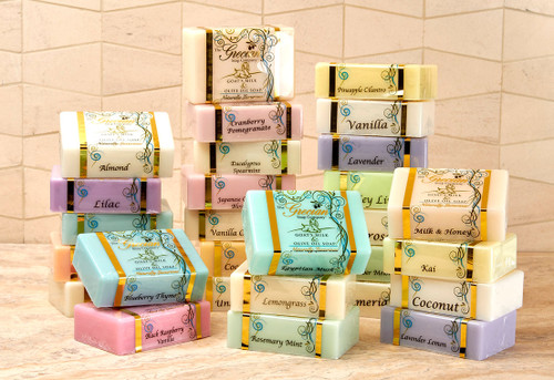 The Grecian Soap Company Goat's Milk & Olive Oil Soap The Grecian Soap Company Goat's Milk & Olive Oil Soap