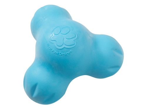 West Paw Tux Dog Toy - Aqua Blue - Small