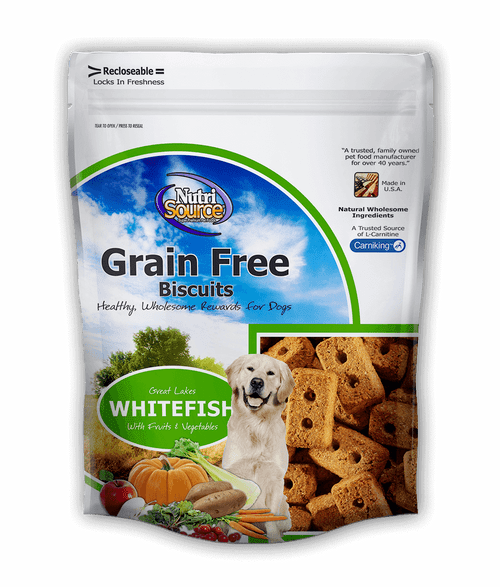 grain free whitefish dog food