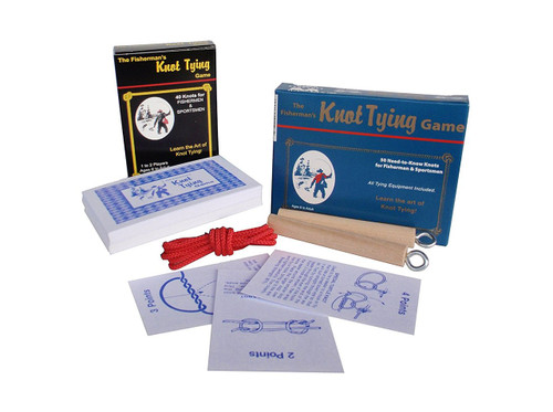 The Fisherman's Knot Tying Kit Game 50 Need-to-Know Knots Set