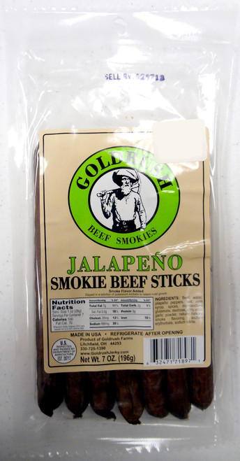 Goldrush Jalapeno Beef Jerky Sticks (7 oz.) Goldrush Jalapeno Beef Jerky Sticks (7 oz.)