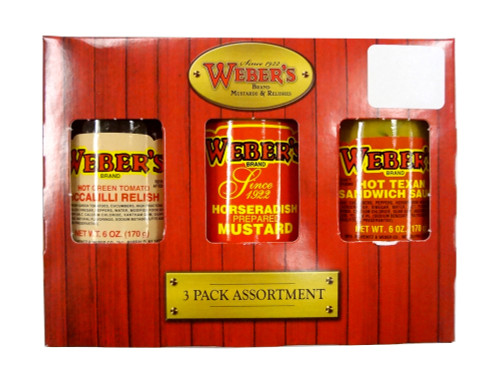 Weber's Sauce Hot Texan - 16 oz