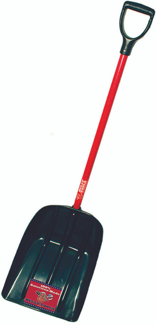 Bully Tools 14-Gauge Round Point Mud Shovel with USA Pattern and