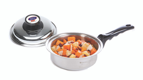 Americraft 1 Quart Small Sauce Pan Waterless Cookware (with Made