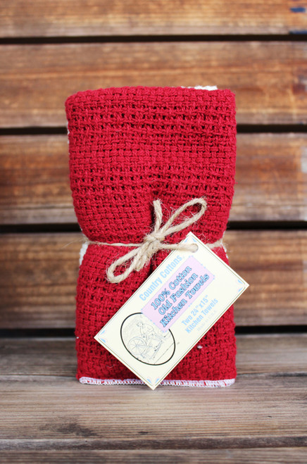 Country Cottons 100% Cotton Old Fashion Dishcloths