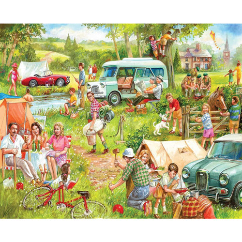 Happy Campers Puzzle (1000 pcs.)
