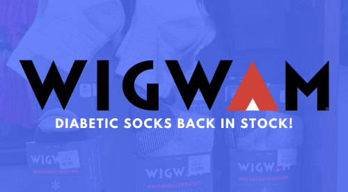 Back in Stock: Wigwam Diabetic Socks