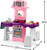 Simplay 3 Cooking Kids Dine-In Play Kitchen Set, Pink/Purple Simplay 3 Cooking Kids Dine-In Play Kitchen Set, Pink/Purple