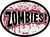 Zombie Run Reflective Vinyl Decal Sticker Zombie Run Reflective Vinyl Decal Sticker