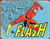The Flash - Retro Tin Sign (16"x12.5")