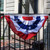 Valley Forge Pleated Mini Fan Flag With Stars Bunting 1.5'x3' Valley Forge Pleated Mini Fan Flag With Stars Bunting 1.5'x3'