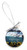 Niagara Fall Spring Scene Ornament Niagara Fall Spring Scene Ornament