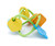 Green Toys Twist Teether Closeup Green Toys Twist Teether Closeup