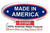 Made In America Store®  Because China is a Long Drive to Work!™ Acrylic Magnet Made In America Store®  Because China is a Long Drive to Work!™ Acrylic Magnet