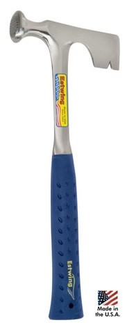 Estwing E3-WC 14 oz Big Blue Welding/Chipping Hammer with Shock Reduction Grip