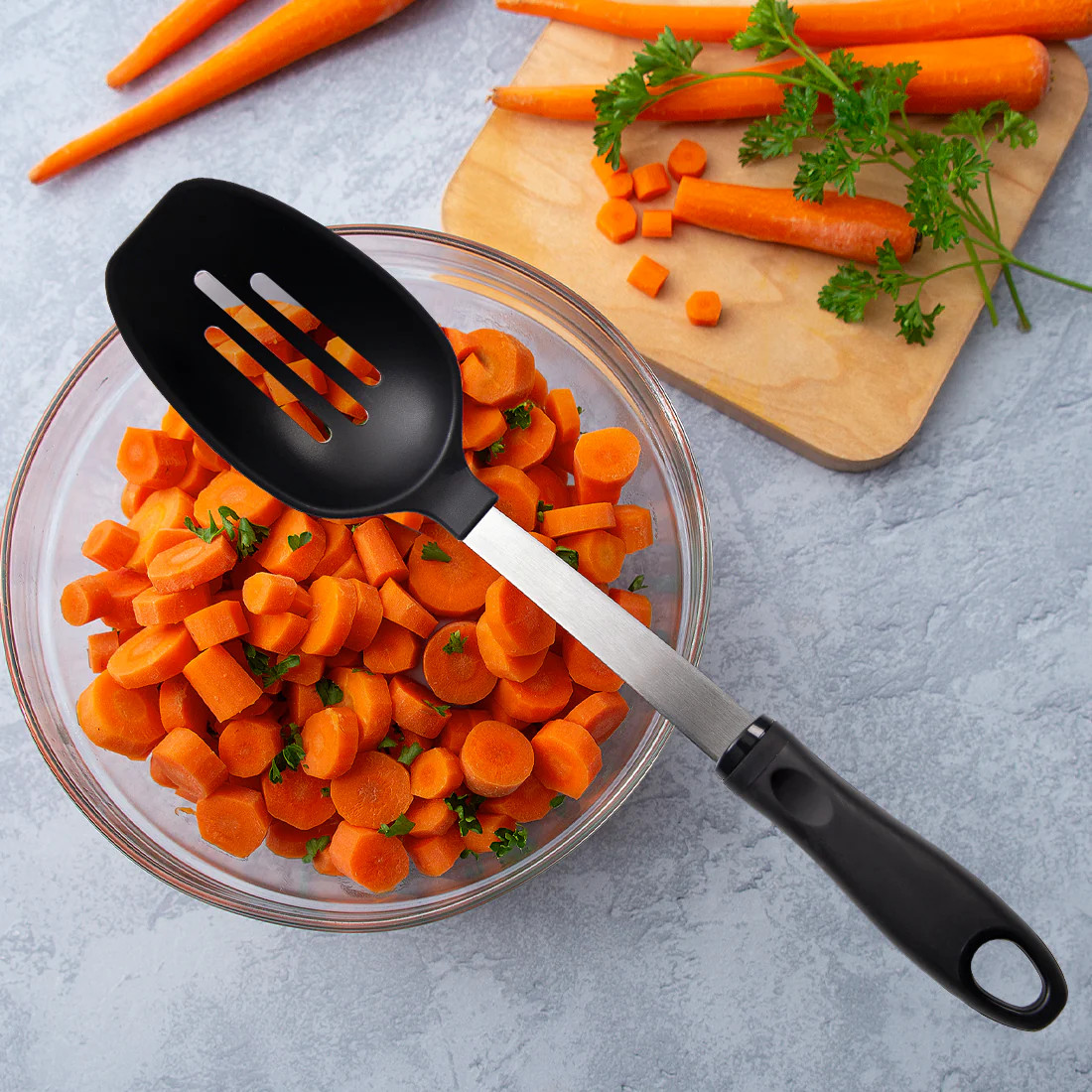 Image of Rada Cutlery Non-Scratch Slotted Spoon