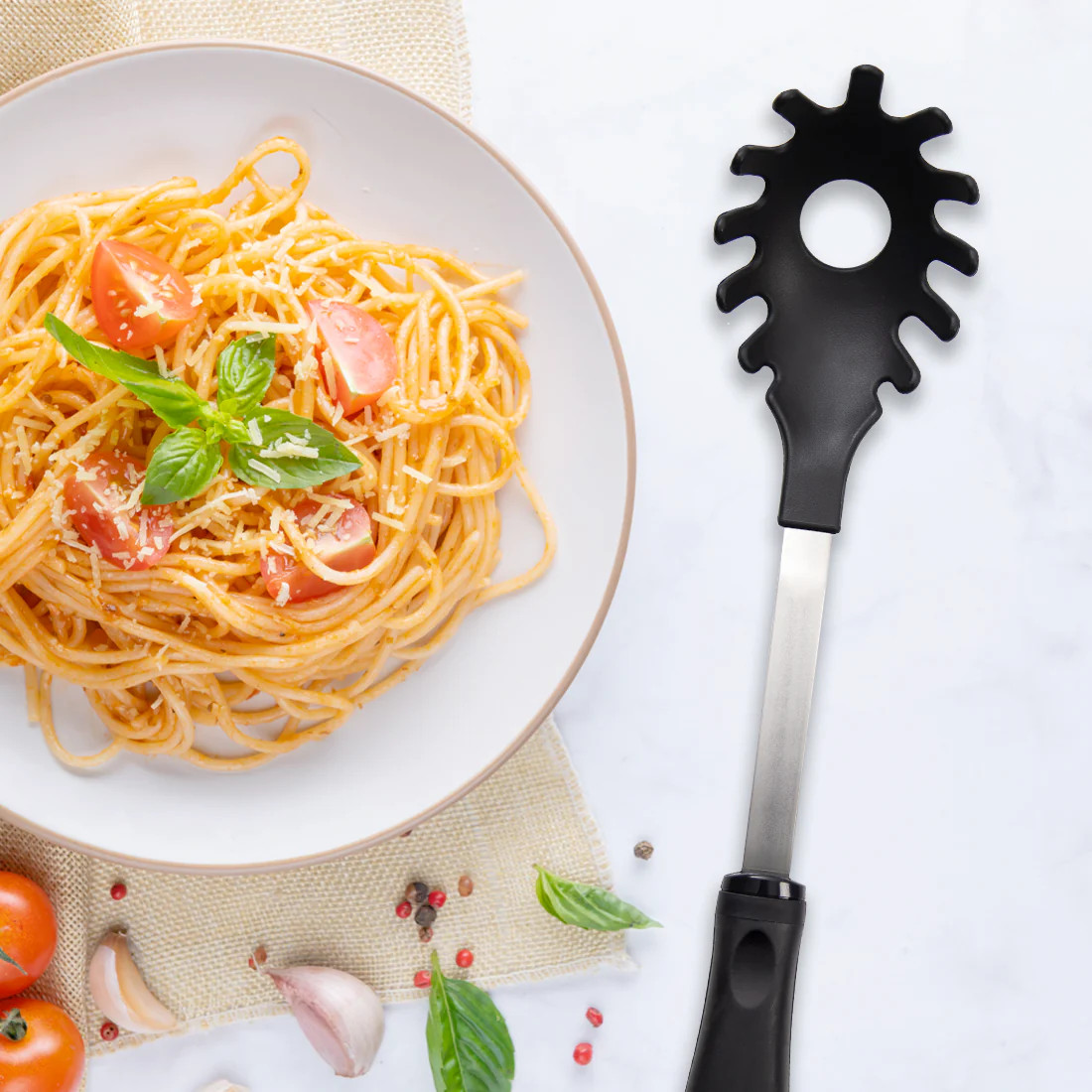 Image of Rada Cutlery Non-Scratch Pasta Server 