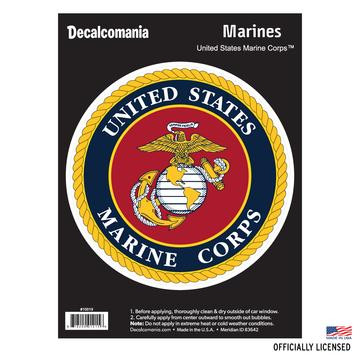 U S Marine Corps Large Vinyl Decal Sticker