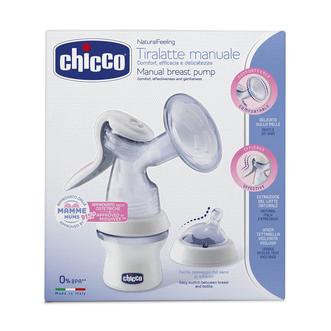 Chicco EXTRATOR DE LEITE CHICCO NATURAL FEELING 16910944 