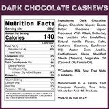 [Tub] Dark Chocolate Cashews - 1.5 Lb