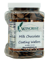 Milk Chocolate Coating Wafers - 3 Lb Tub