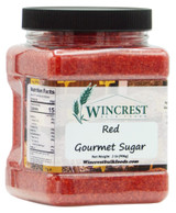 Extra Large Gourmet Sanding Sugar (Red) - 2 Lb Tub