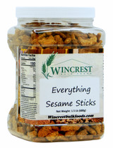 "Everything" Sesame Sticks - 1.5 Lb Tub