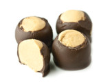 Large Milk Chocolate Buckeyes - 8 Oz Tub