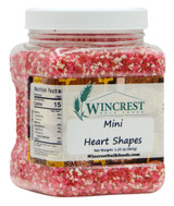 Mini Heart Shapes - 1.25 Lb Tub