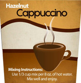 Hazelnut Cappuccino Mix - 3 Lb Tub