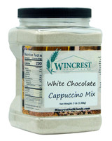 White Chocolate  Cappuccino Mix - 3 Lb Tub