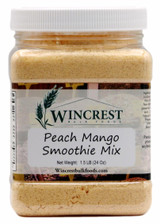 Peach Mango Smoothie Mix - 1.5 Lb Tub
