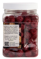 Filled Red Raspberries - 1.5 Lb Tub
